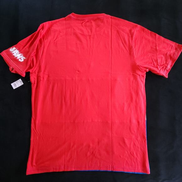 Mens Rare Universal Studios Graphic JAWS Movie Shirt Size Large Blue Red White - Picture 9 of 9